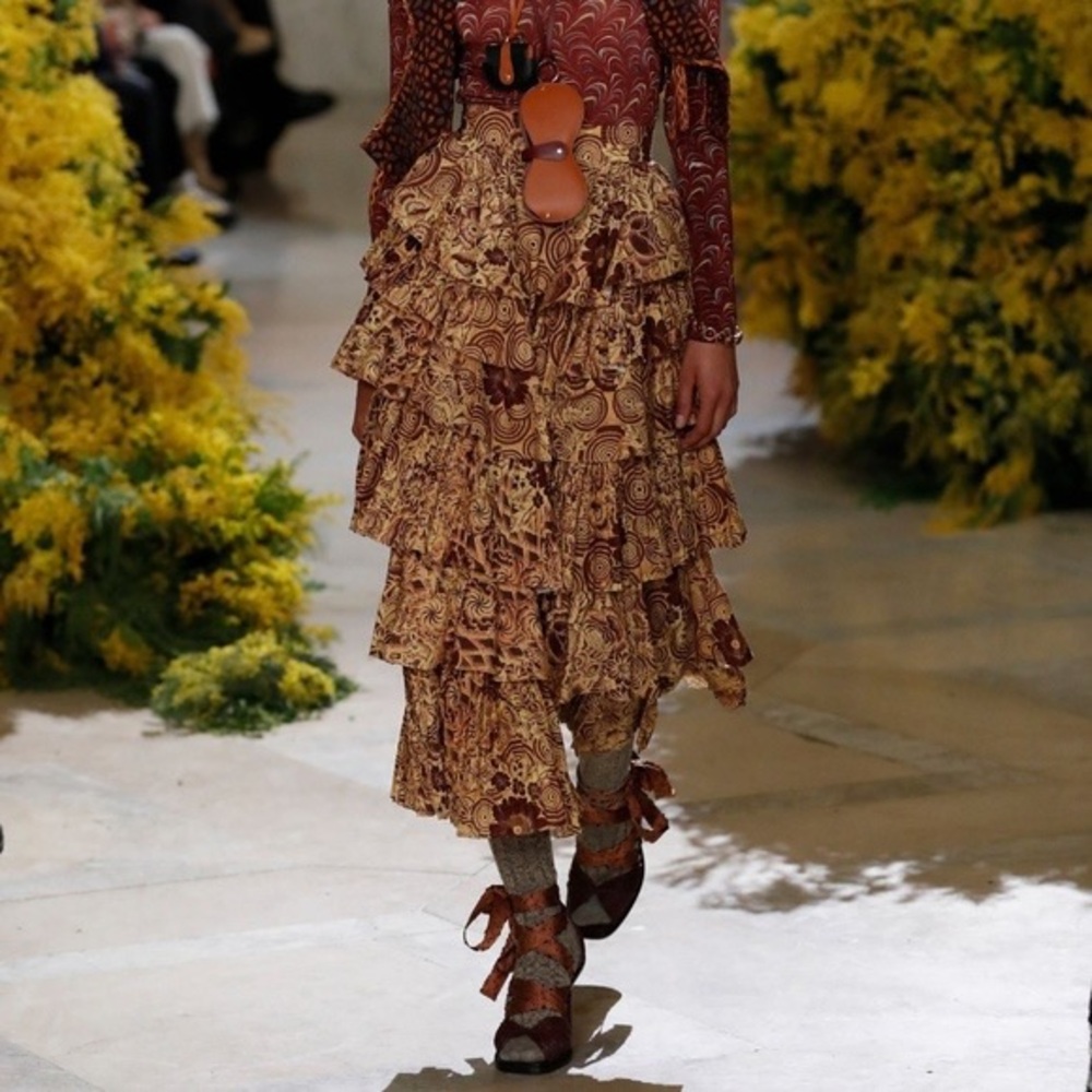 Ulla Johnson Winnie Skirt in Amber